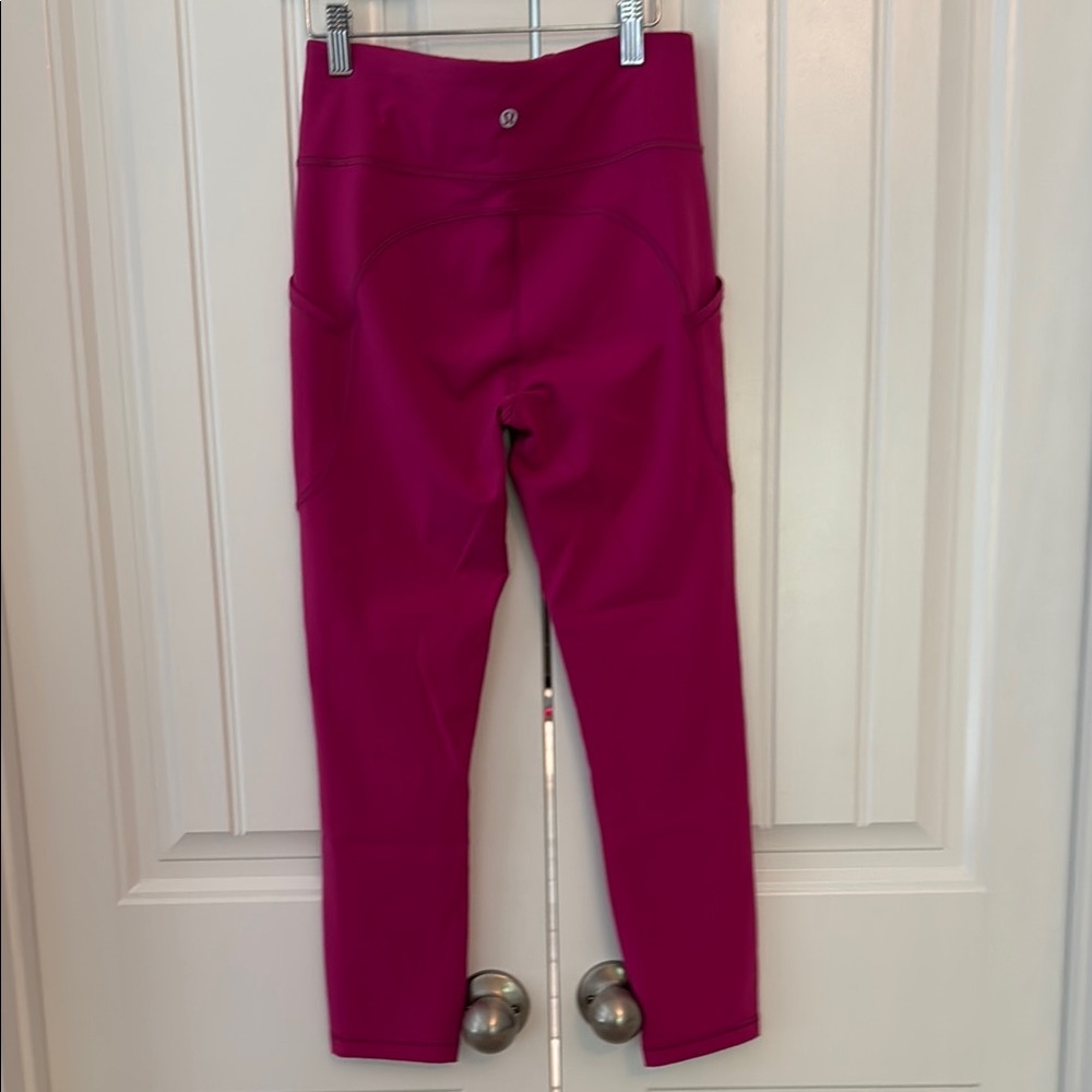 Lululemon Ripened Raspberry Leggings - Picture 3 of 3